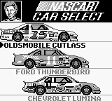 Bill Elliott's NASCAR Fast Tracks screenshot 5 for GameBoy